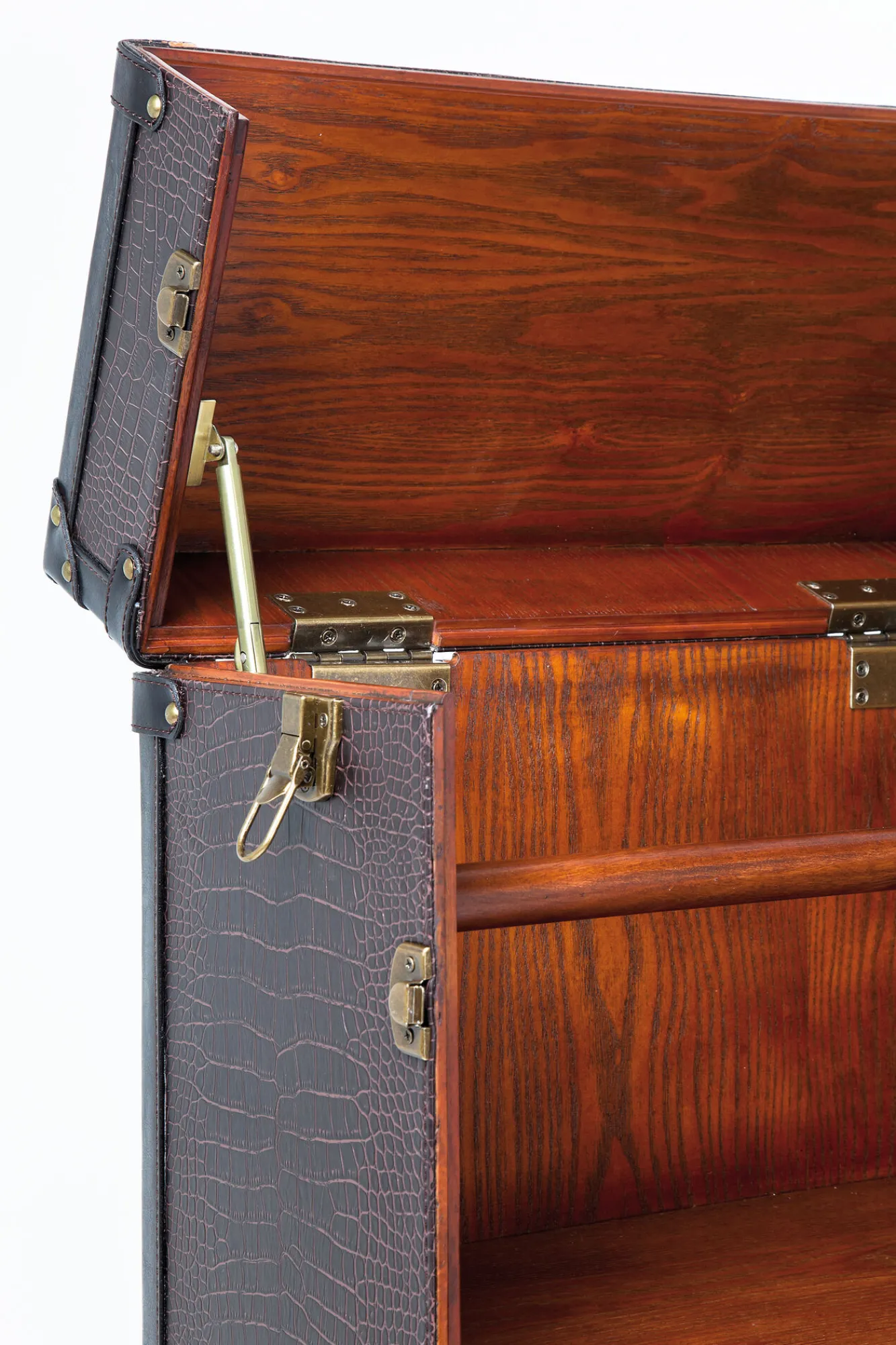 Outlet KARE Design Szafa Barowa Colonial 60x153 cm ciemnobrązowa - KARE