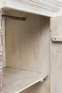 Best KARE Design Szafa 2-drzwiowa z drewna mango front kolorowy 120x180 cm - KARE