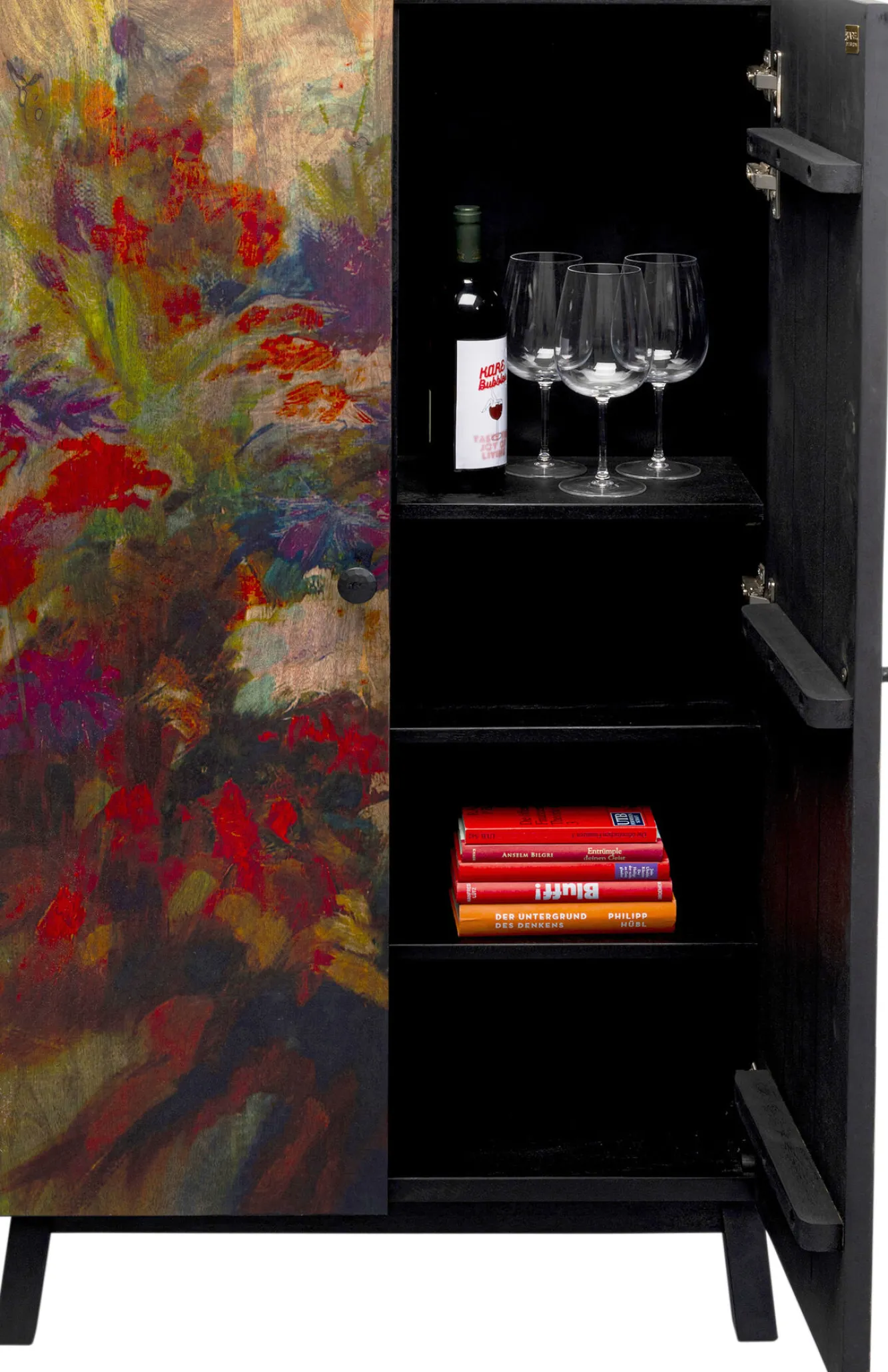 Outlet KARE Design Szafa Fleur 76x140 cm kolorowa - KARE