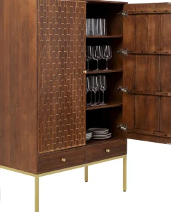 Clearance KARE Design Szafa Muskat 115x180 cm drewniana - KARE