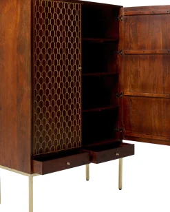 Clearance KARE Design Szafa Muskat 115x180 cm drewniana - KARE