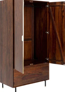 Sale KARE Design Szafa Ravello 100x190 cm mango brązowa - KARE