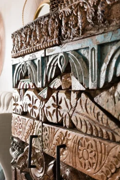 Best KARE Design Szafa Shanti Surprise Puzzle 85x180 cm kolorowa - KARE