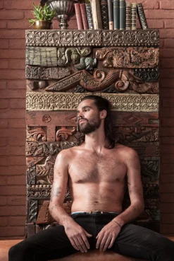 Best KARE Design Szafa Shanti Surprise Puzzle 85x180 cm kolorowa - KARE