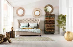 Best KARE Design Szafa Shanti Surprise Puzzle 85x180 cm kolorowa - KARE