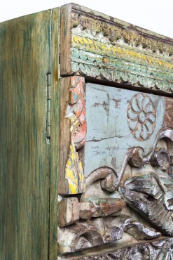 Best KARE Design Szafa Shanti Surprise Puzzle 85x180 cm kolorowa - KARE