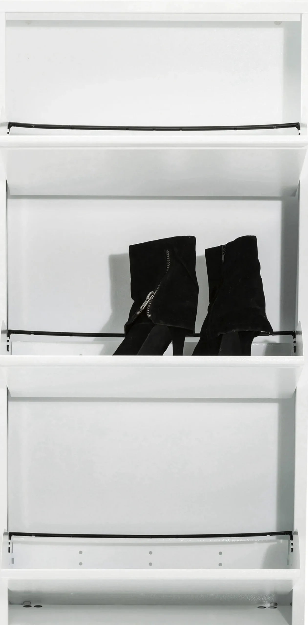 Clearance KARE Design Szafka na buty Caruso MO 50x103 cm biała - KARE