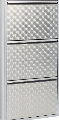 Outlet KARE Design Szafka na buty Caruso MO 50x103 cm srebrna - KARE