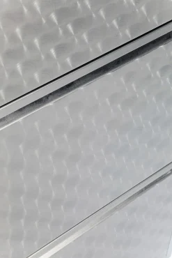 Outlet KARE Design Szafka na buty Caruso MO 50x103 cm srebrna - KARE