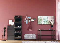 New KARE Design Szafka na buty Caruso MO 50x103 cm antracytowa - KARE