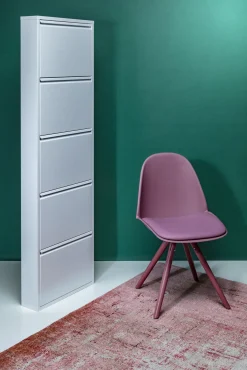 Clearance KARE Design Szafka na buty Caruso MO 50x170 cm biała - KARE