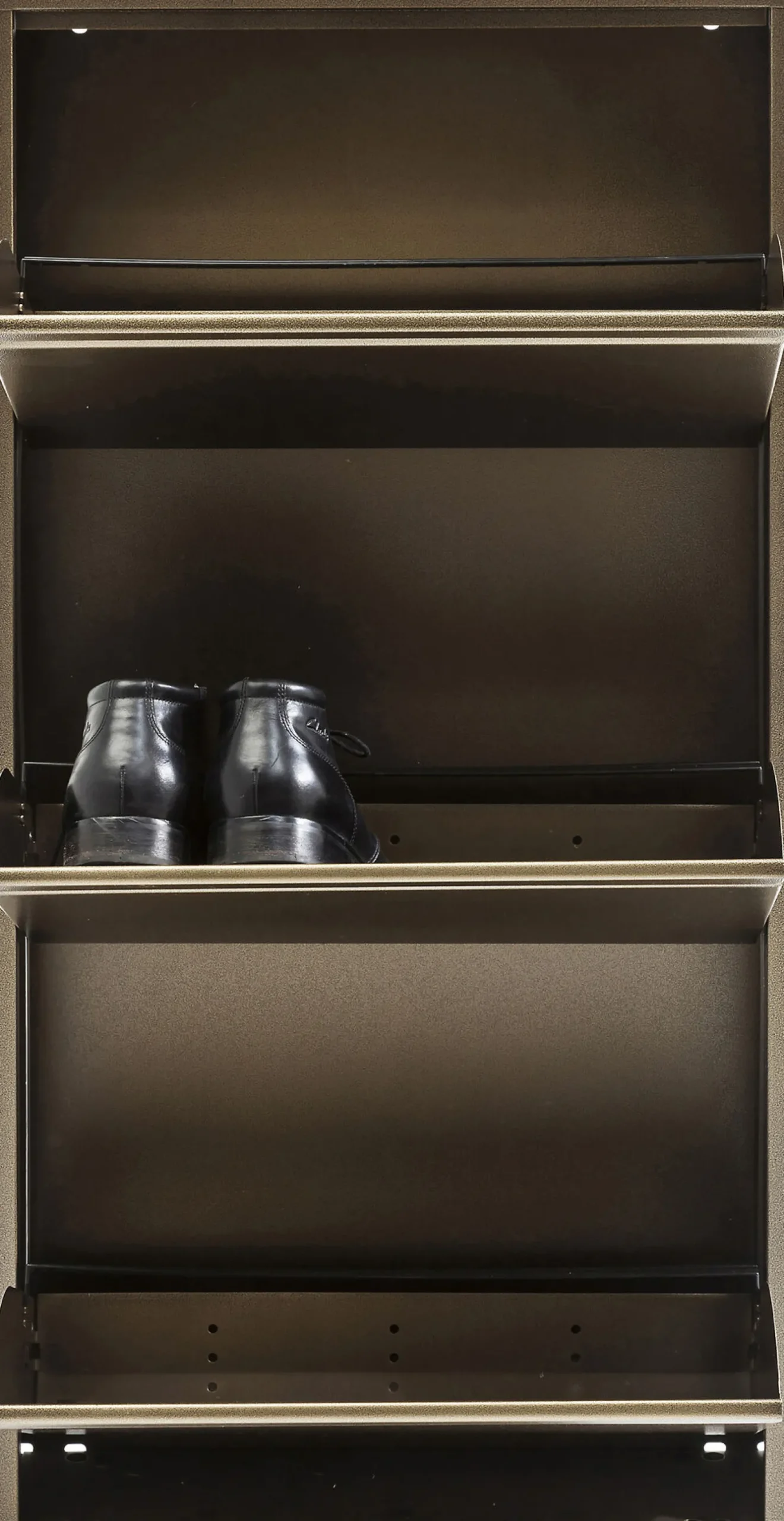 Sale KARE Design Szafka na buty Caruso 50x103 cm brązowa - KARE