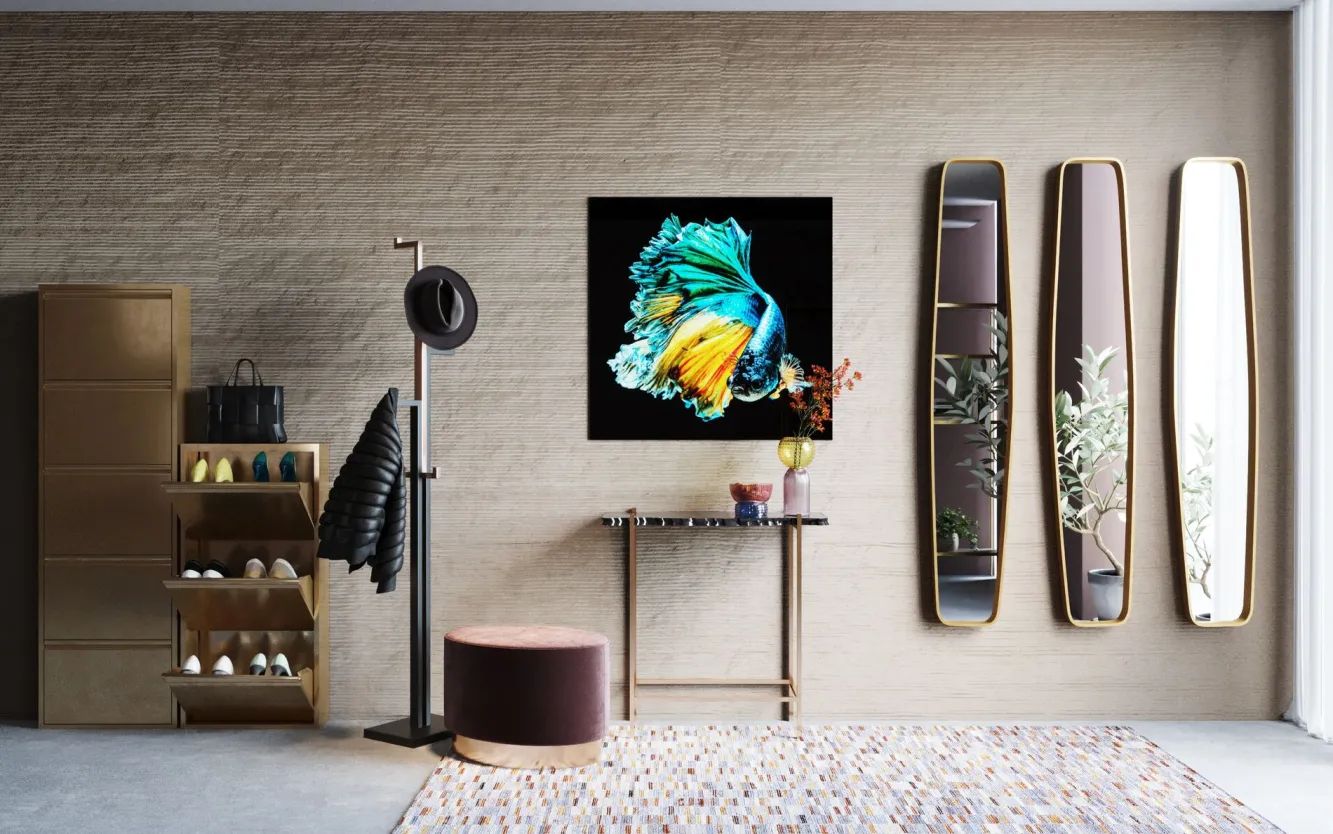 Sale KARE Design Szafka na buty Caruso 50x103 cm brązowa - KARE