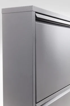 Outlet KARE Design Szafka na buty Caruso 50x170 cm antracytowa - KARE