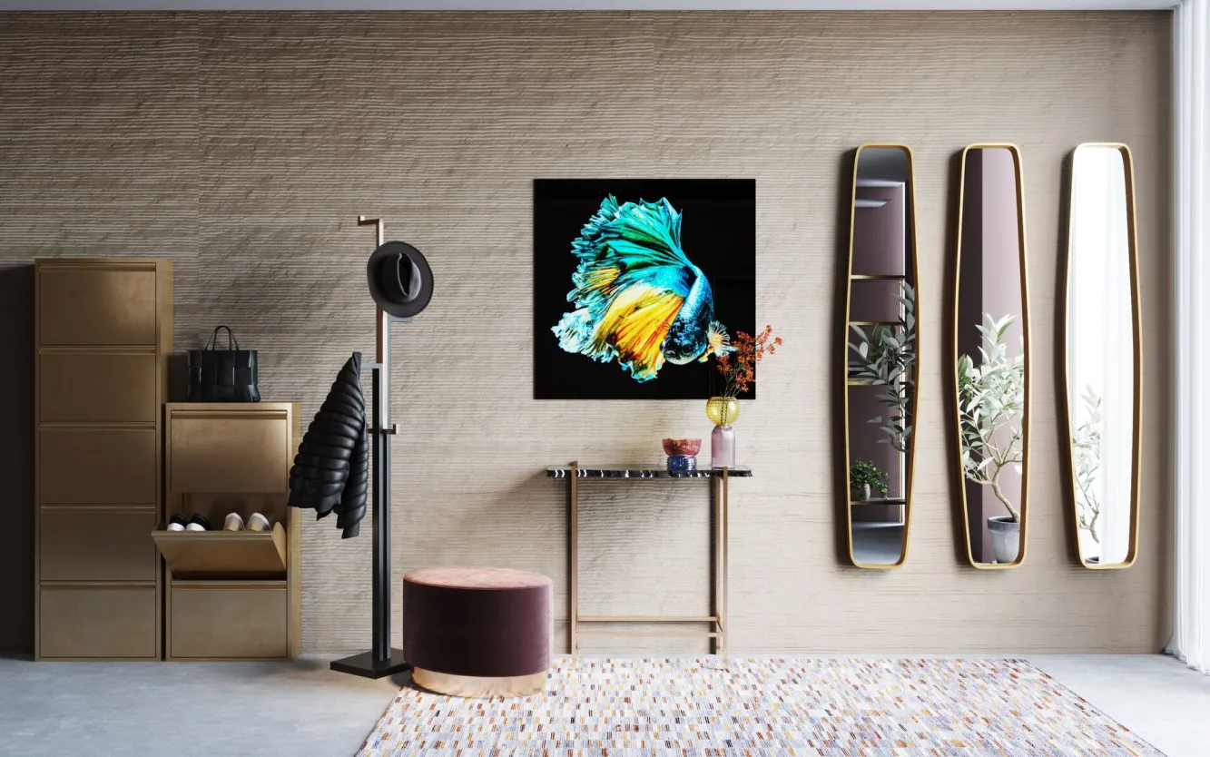 Online KARE Design Szafka na buty Caruso 50x170 cm brązowa - KARE