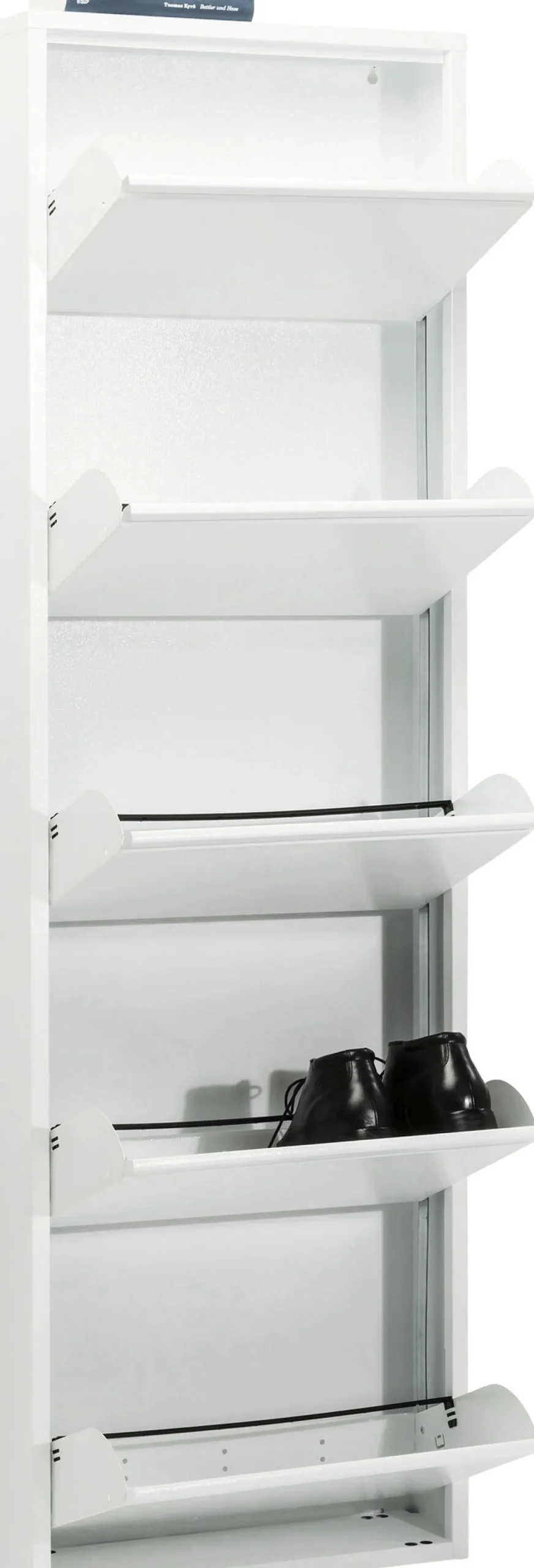 Outlet KARE Design Szafka na buty Caruso 50x170 cm biała - KARE