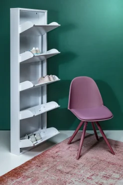 Outlet KARE Design Szafka na buty Caruso 50x170 cm biała - KARE