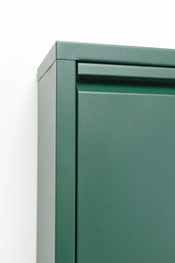 Online KARE Design Szafka na buty stalowa 5 półek kolor zielony 50x170 cm - KARE