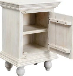 Hot KARE Design Szafka nocna 1-drzwiowa z drewna mango front kolorowy 50x70 cm - KARE