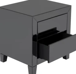 Outlet KARE Design Szafka nocna Luxury Push 49x50 cm szara - KARE