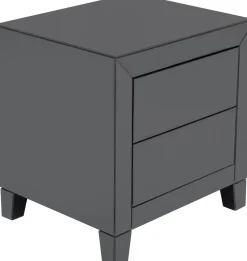 Outlet KARE Design Szafka nocna Luxury Push 49x50 cm szara - KARE