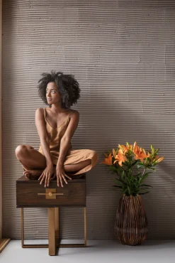 Fashion KARE Design Szafka nocna Osaka 55x60 cm brązowa - KARE