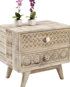 Outlet KARE Design Szafka nocna Puro 50x35 cm drewniana - KARE