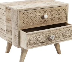 Outlet KARE Design Szafka nocna Puro 50x35 cm drewniana - KARE