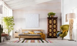 Outlet KARE Design Szafka nocna Puro 50x35 cm drewniana - KARE