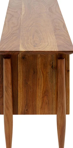 Hot KARE Design Szafka RTV 2-drzwiowa z szufladą i półką drewno akacjowe 175x55 cm - KARE