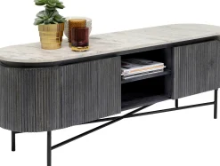 Online KARE Design Szafka RTV Glenn 150x54 cm biało-szara - KARE