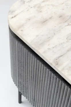 Online KARE Design Szafka RTV Glenn 150x54 cm biało-szara - KARE