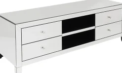 Best KARE Design Szafka RTV Luxury 140x50 cm lustrzana - KARE