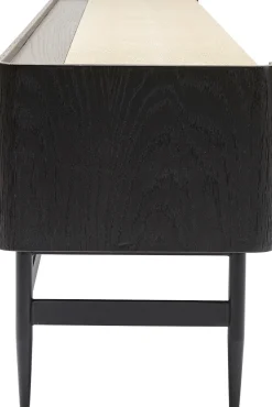 Sale KARE Design Szafka RTV Milano 200x55 cm ciemnobrązowa - KARE