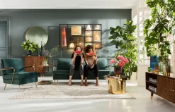 New KARE Design Szafka RTV Muskat 140x50cm brązowa - KARE