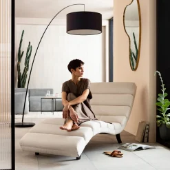 Clearance KARE Design Szezlong Balou 190x89 cm kremowy - KARE