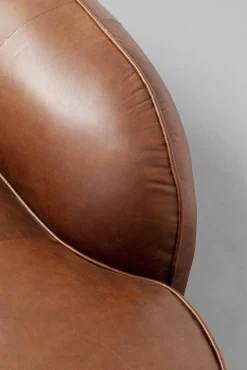 Sale KARE Design Szezlong duży ekskluzywny brązowy skóra semianilinowa 252x108 cm - KARE