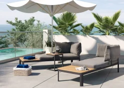 Fashion KARE Design Szezlong ogrodowy Happy Day 166 cm lewy - KARE