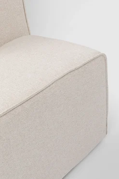 Best KARE Design Szezlong tapicerowany kremowy moduł lewy 182x118 cm - KARE
