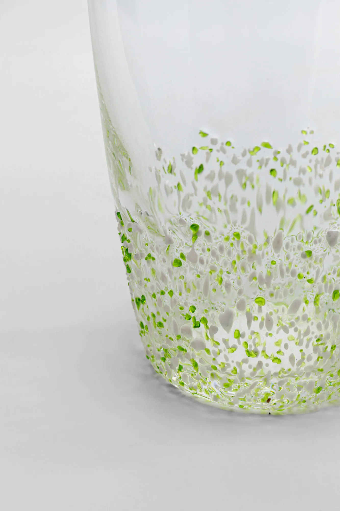 Outlet KARE Design Szklanka Confetti zielona 15cm - KARE