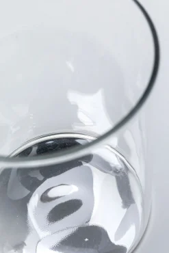 Fashion KARE Design Szklanka Electra 335 ml transparentna - spód srebrny - KARE