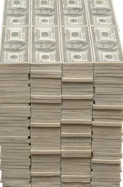 Hot KARE Design Taboret Dollar 28x38 cm biały - KARE