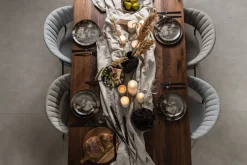 Hot KARE Design Talerz deserowy Savannah Ø20 cm brązowo-szary - KARE