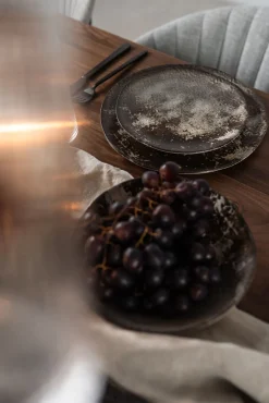 Hot KARE Design Talerz deserowy Savannah Ø20 cm brązowo-szary - KARE