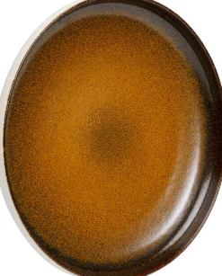 Clearance KARE Design Talerz do serwowania zółty porcelana Ø30 cm - KARE