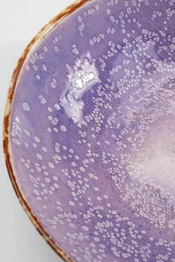 Clearance KARE Design Talerz głęboki fioletowy Ø21 cm ceramika - KARE