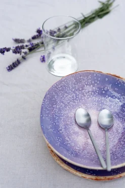 Clearance KARE Design Talerz głęboki fioletowy Ø21 cm ceramika - KARE