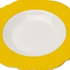 Online KARE Design Talerz głęboki Harlequin żółty Ø23cm - KARE