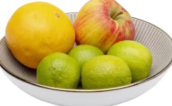 Best KARE Design Talerz głęboki z ceramiki Ø21 cm szarobeżowy - KARE