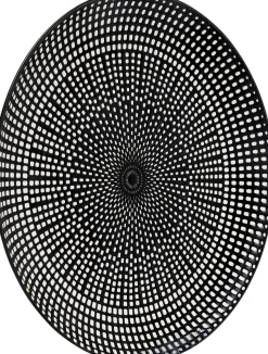 Sale KARE Design Talerz Gwayi czarno-biały Ø21 cm - KARE